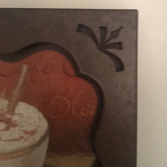 Coffee Bar Metal Prints Detail Cutouts - Picture 3 of 10